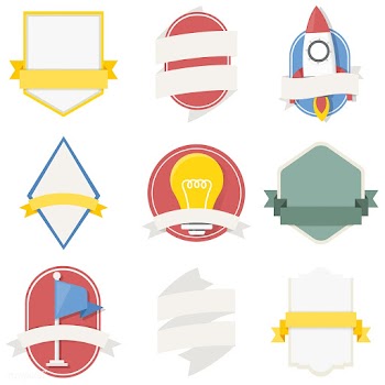 Illustration of badges collection | Free stock vector - 390697