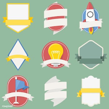 Illustration of badges collection | Free stock vector - 390717