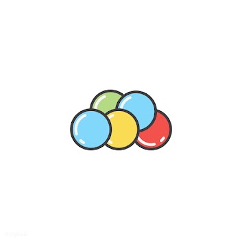 Illustration of balloons icon | Free stock vector - 77180