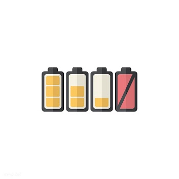 Illustration of battery draining | Free stock vector - 394904