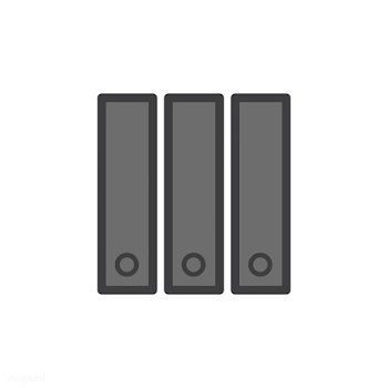 Illustration of binder icon | Free stock vector - 76975