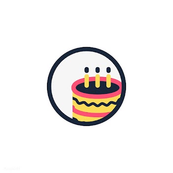 Illustration of birthday cake icon | Free stock vector - 380473