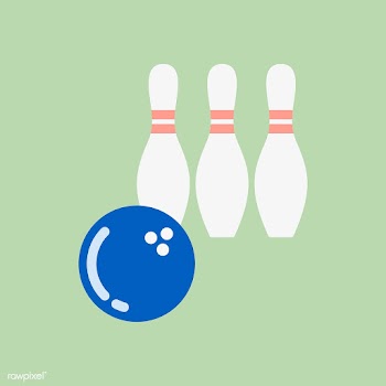 Illustration of bowling icon | Free stock vector - 380491