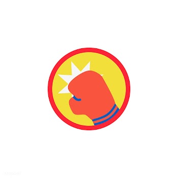 Illustration of boxing gloves icon | Free stock vector - 380550