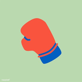 Illustration of boxing gloves icon | Free stock vector - 380982