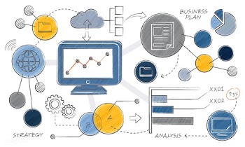 Illustration of business concept | Free stock vector - 394877
