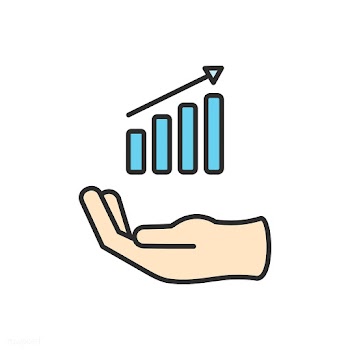 Illustration of business graph analysis | Free stock vector - 297096