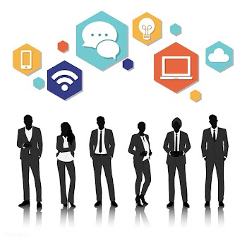 Illustration of business people | Free stock vector - 388903