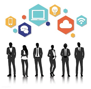 Illustration of business people | Free stock vector - 388983