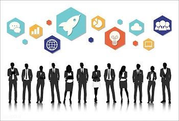 Illustration of business people | Free stock vector - 389068