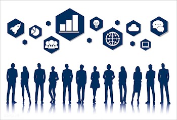 Illustration of business people | Free stock vector - 389085