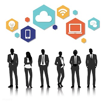 Illustration of business people | Free stock vector - 389178
