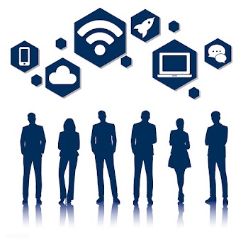 Illustration of business people | Free stock vector - 389310