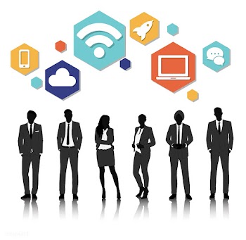 Illustration of business people | Free stock vector - 389312