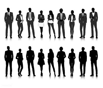 Illustration of business people | Free stock vector - 389324