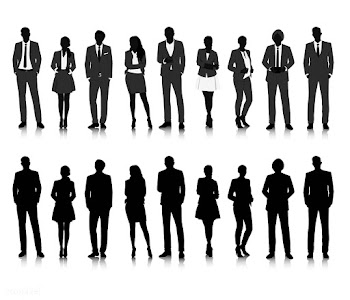 Illustration of business people | Free stock vector - 389335