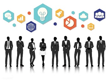 Illustration of business people | Free stock vector - 389343