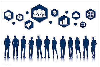 Illustration of business people | Free stock vector - 389387