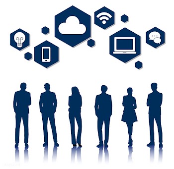 Illustration of business people | Free stock vector - 389388