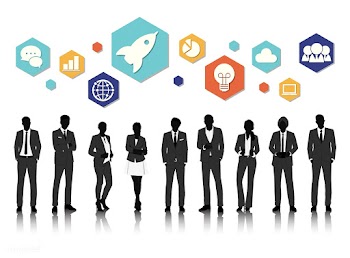 Illustration of business people | Free stock vector - 389491
