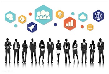 Illustration of business people | Free stock vector - 389514