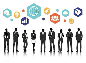 Illustration of business people | Free stock vector - 389572