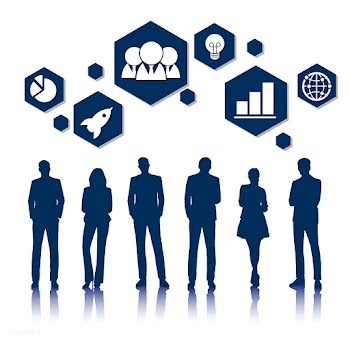 Illustration of business people | Free stock vector - 389641