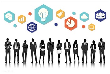 Illustration of business people | Free stock vector - 389671