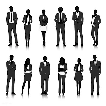 Illustration of business people | Free stock vector - 389731