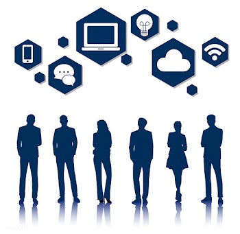 Illustration of business people | Free stock vector - 389758