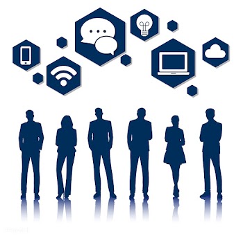 Illustration of business people | Free stock vector - 389790