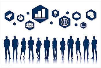 Illustration of business people | Free stock vector - 390404