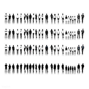 Illustration of business people | Free stock vector - 394164
