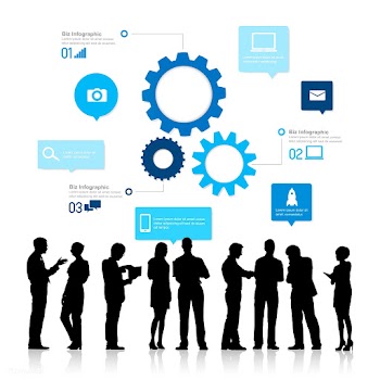 Illustration of business people | Free stock vector - 394169