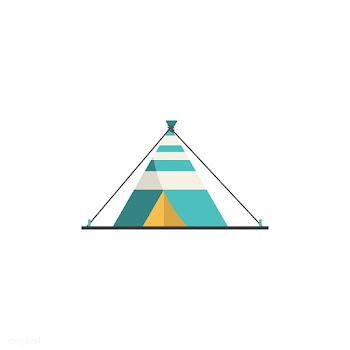 Illustration of camping tent icon | Free stock vector - 394843