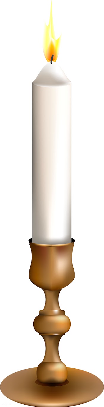 Illustration of candle isolated on white back.. | Free stock vector - 83394