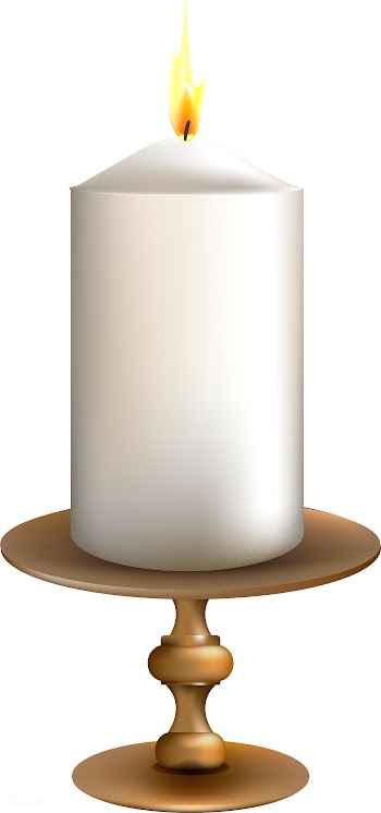 Illustration of candle isolated on white back.. | Free stock vector - 83400