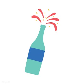 Illustration of champagne bottle icon | Free stock vector - 266409