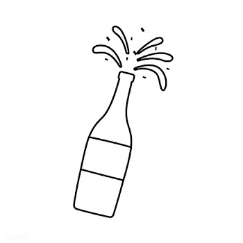 Illustration of champagne bottle icon | Free stock vector - 266713