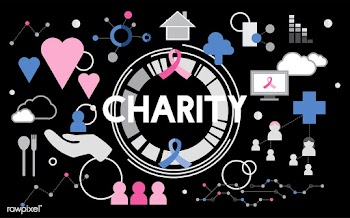 Illustration of charity support | Free stock vector - 394401