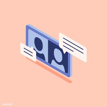 Illustration of chat room | Free stock vector - 393388