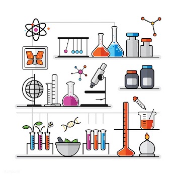 Illustration of chemistry laboratory instrume.. | Free stock vector - 250972