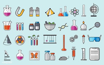 Illustration of chemistry laboratory instrume.. | Free stock vector - 251061