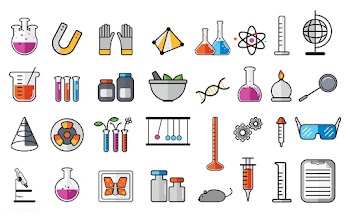 Illustration of chemistry laboratory instrume.. | Free stock vector - 251062