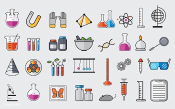 Illustration of chemistry laboratory instrume.. | Free stock vector - 251072