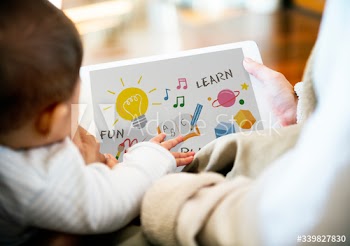 Illustration of child development education