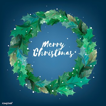 Illustration of Christmas wreath icon | Free stock vector - 295237