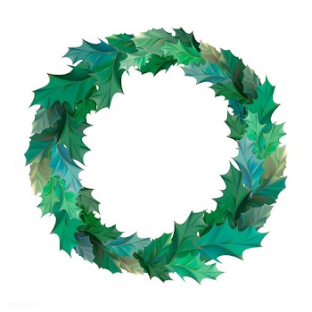 Illustration of Christmas wreath icon | Free stock vector - 295247