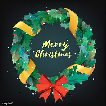 Illustration of Christmas wreath icon | Free stock vector - 295268