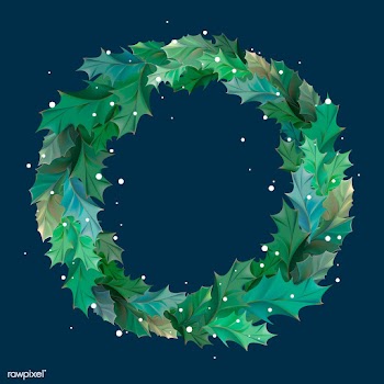 Illustration of Christmas wreath icon | Free stock vector - 295281